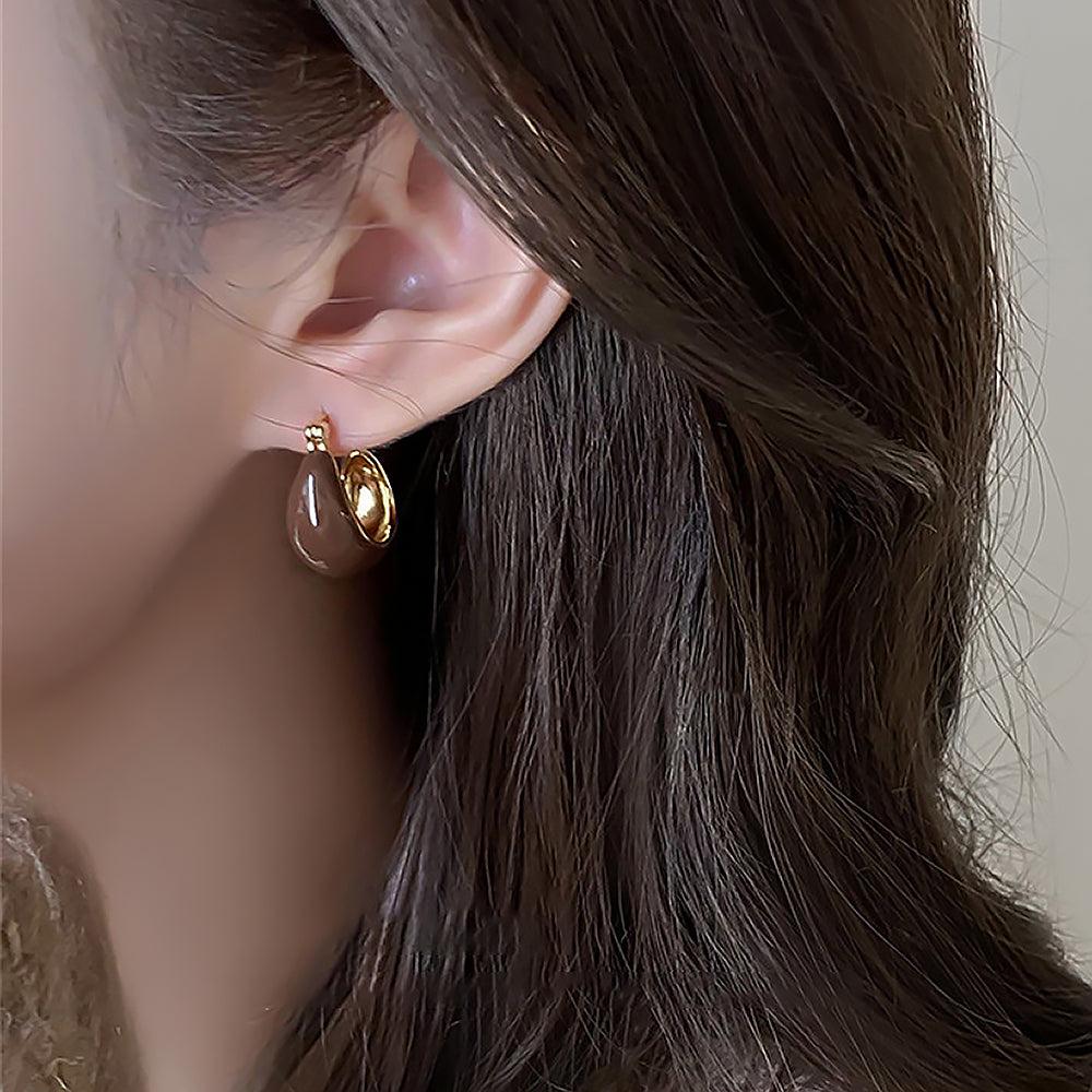 K-Style Brown Hoops