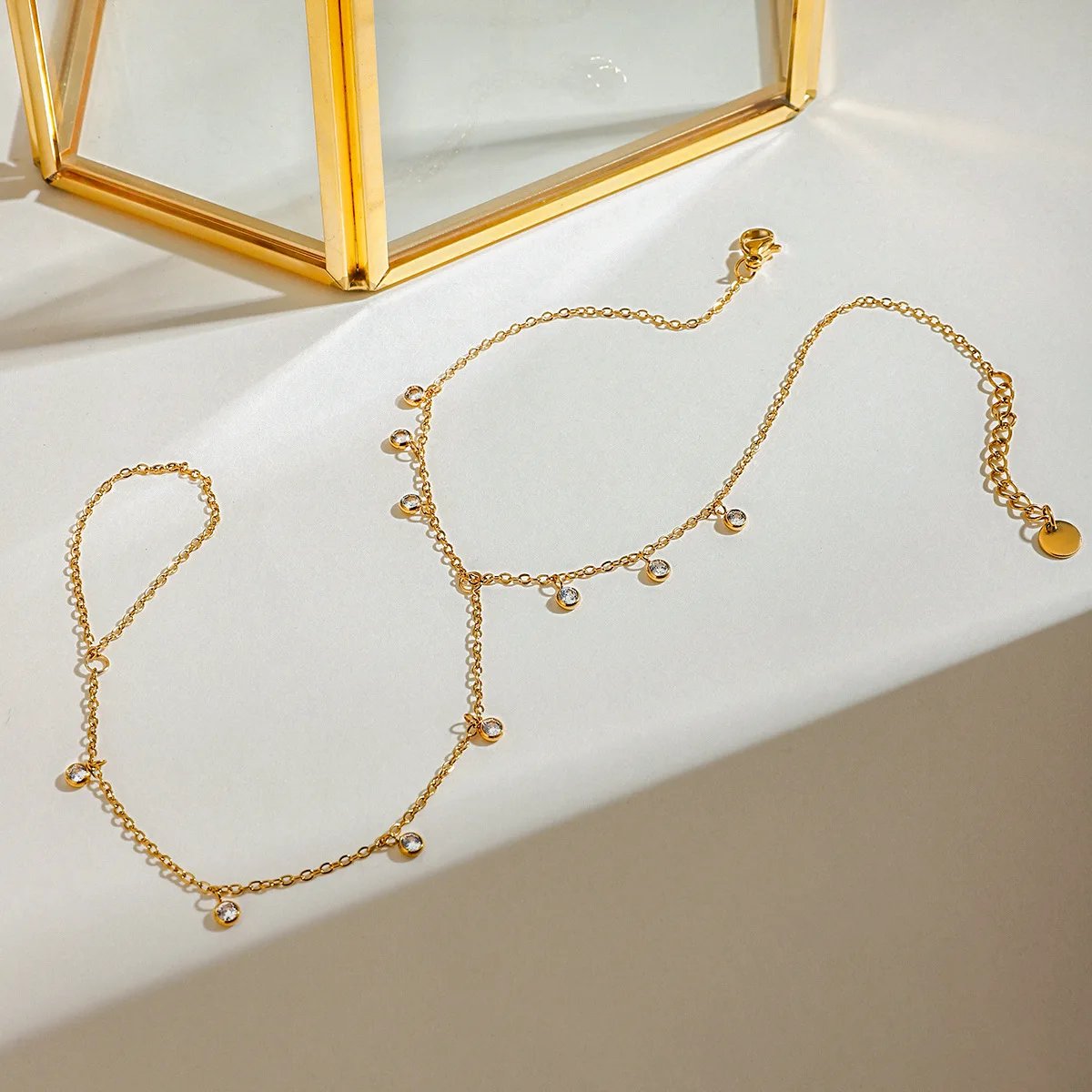 Shimmer Elegant Anklet