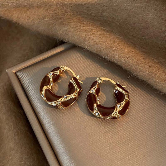 K-Style Brown Hoops