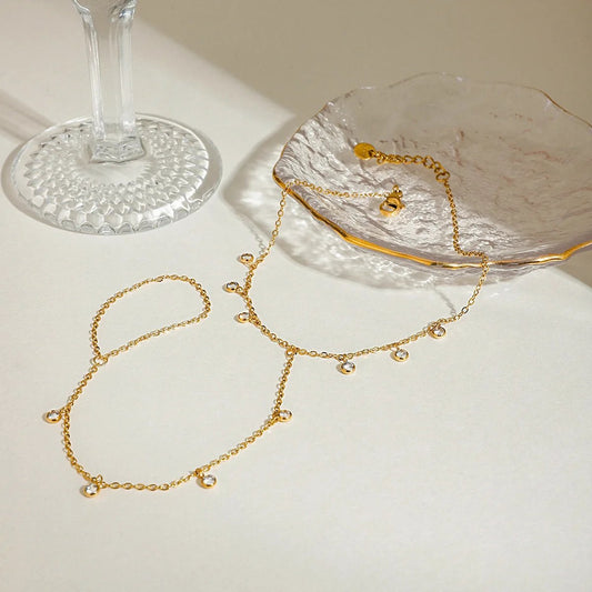 Shimmer Elegant Anklet