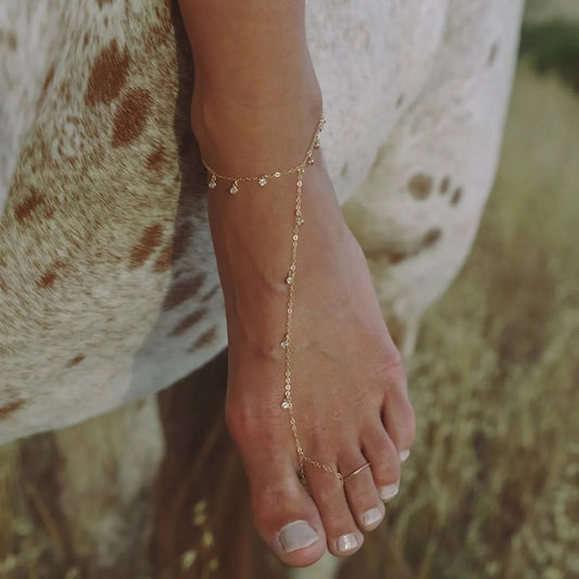 Shimmer Elegant Anklet