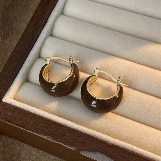 K-Style Brown Hoops