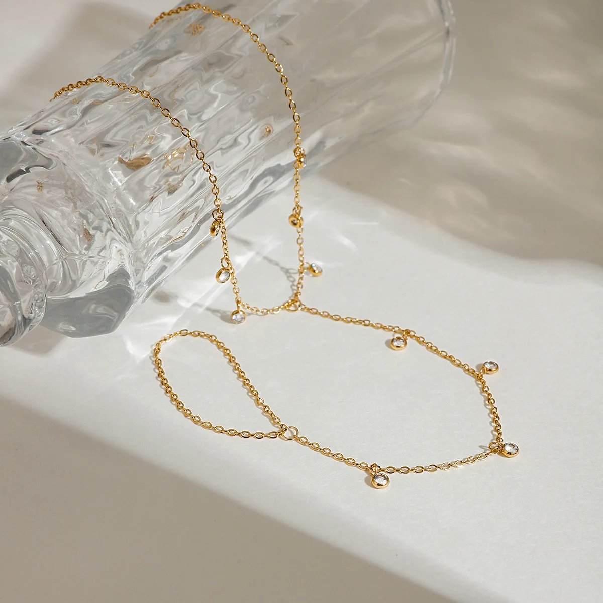 Shimmer Elegant Anklet